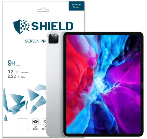 SHIELD Glass Screen Protector For iPad 12.9" ( 2020 ) - Transparent