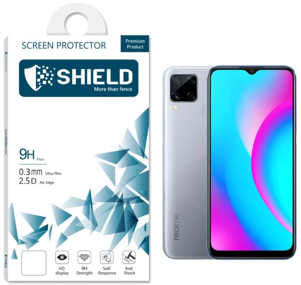 SHIELD Screen Protector Nano "Anti Finger" For Realme C15/C11 (2021) - Transparent