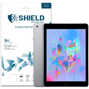 SHIELD Glass Screen Protector For iPad 9.7″ ( 2018 ) – Transparent”