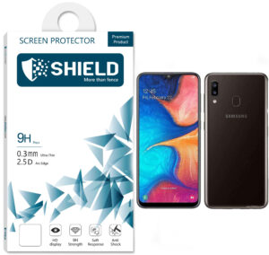 SHIELD Screen Protector “Glass” for Samsung Galaxy A20