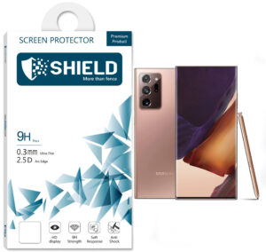 SHIELD Screen Protector Nano 1.2.3.4 Full Coverage “Anti Finger” for Samsung Galaxy Note 20 – Transparent