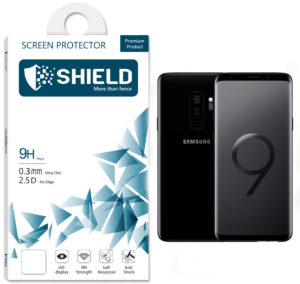 SHIELD Screen Protector Nano 1.2.3.4 Full Coverage “Anti Finger” for Samsung Galaxy S8 Plus / S9 Plus – Transparent