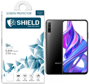 SHIELD Screen Protector 9D Glass “full Coverage” for Honor 9x – Black