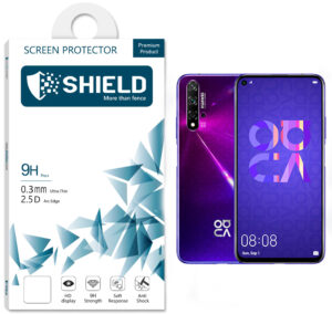 SHIELD Screen Protector 9D Glass “Full Coverage ”  for Huawei Nova 5t – Black