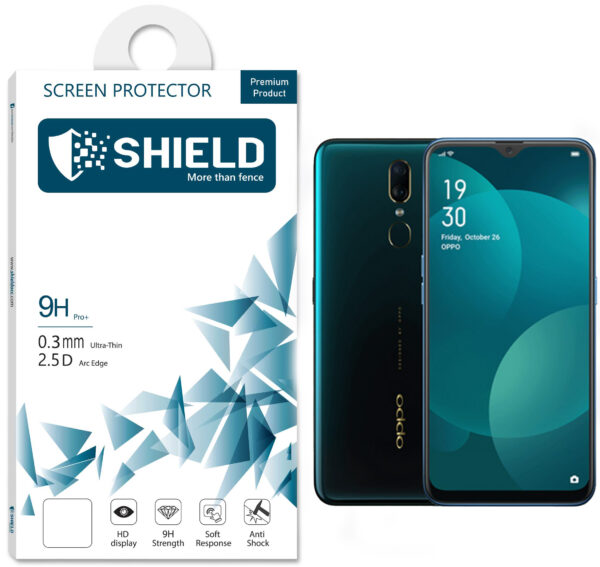 SHIELD Screen Protector Nano "Anti Finger" for Oppo F11 - Transparent