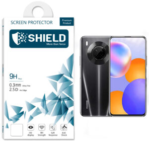 SHIELD Screen Protector Nano Full Coverage “Clear”  for Huawei Y9a – Black