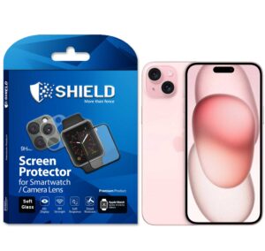 SHIELD Screen Protector 9H “Full Coverage” For Apple Camera Lens iPhone 15 / 15 Plus