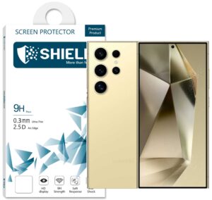 SHIELD Screen Protector Nano “Full Coverage” For Samsung S24 Ultra – Transparent