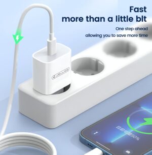 JELLICO Adapter Fast Charging – With Output “USB-C” – 20W