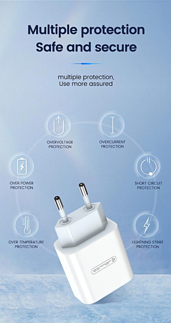 JELLICO Adapter Fast Charging - With Output "USB-C" - 20W - Image 4